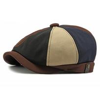 Casual Newsboy caps Breathable Outdoor Retro Beret Hats Octagonal Hat Fashion Solid Flat Caps 55-60cm įvairiaspalvė spalva
