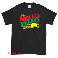 Enjoy Mello Yello Retro Sunset Graphic T-shirt XXL red