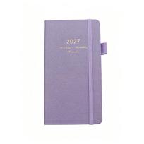 2027 24K Gold Weekly Planner: Customizable Portable Pocket Notebook 24K žalia