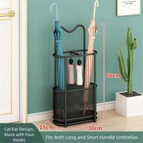 Creative Design Umbrella Stand Light Luxury Cat Shaped Umbrella Rack Umbrella Storage Rack  Home gray
