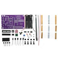 Digital Display Dual Channel FM Radio Kit 87MHz-108MHz DIY Electronic Assembly Set for Home Hobby Education Training Use one size