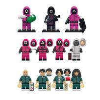 (11vnt-A) 20 vnt. Žaidimo figūrėlės Statybiniai kaladėlės Anime Minifigūrėlės Žaislas