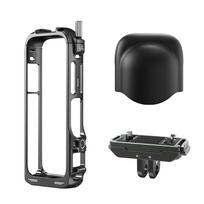 Metal Camera Housing Aluminum Metal Cage For 360 X4 Sports Camera Protective Housing Frame Cage B