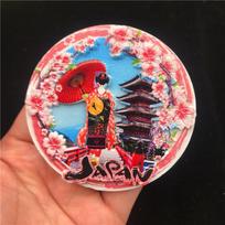 Japonijos kelionės suvenyrai Tokijo šaldytuvo magnetukai Fudži kalnas Ninja Kioto šaldytuvo lipdukai Kalėdinės dovanos Lipdukai žinučių lentai red