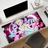 Game Needy Streamer Overload  Mouse Pad Nonslip Rubber Computer Mat Gamer Balance Decoracion Deskmat Laptop Office Large 800x400x2mm gray