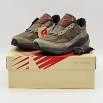 U990CA6 New Balance 990V6 Dark Camo Rich Oak Black Cement (Men's) 10 gray