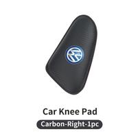swe3Car Knee Pad Elbow Pillow Leg Cushion Hand Support Accessories For Volkswagen VW Passat Golf Tiguan Scirocco Jetta T-ROC Touareg gray