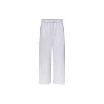 SKIMS Cotton Fleece Classic Straight Leg Pant Women pants Light-Heather-Grey BO-STR-4003-LHG XS white