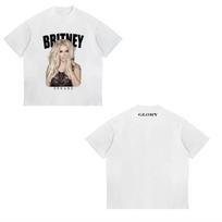 Britney Spears Bubble Gum Balloon Retro Tshirt 2026 Summer New Fashion Casual Streetwear For Mens Clothing Womens T Shirt 3XL beige