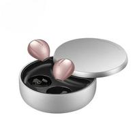 Xiaomi Mini Invisible Hidden Wireless Bluetooth In‑Ear Earbuds, Tiny Discreet Portable Comfortable Sleep‑Use Earpiece Headphones rožinė