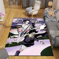 „Demon Slayer“ kilimas Lauko kilimėlis Vaikams Miegamojo Virtuvės Kilimėliai Grindų Kilimėliai Svetainės Anime animacinių filmų grindų kilimas 40cm x 60cm