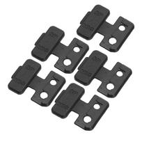 Ausinių lizdo dulkių dangtelis Pakeitimas Ausinių prievado apsauga nuo dulkių Baofeng UV 5R UV 5RE Walkie black