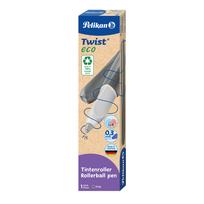 Plunksnakotis Pelikan Twist Eco R457, kairiarankiams/dešiniarankiams, pilka sp.
