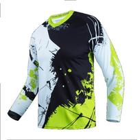 Rožinis motokroso marškinėlis vaikams Motokroso marškinėlis Jaunimo visureigio motociklo marškinėlis Mergaitėms DH mtb BMX marškinėlis Ilgomis rankovėmis dviračių marškinėlis 3XL white