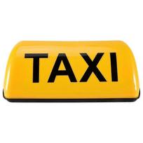 12V Waterproof Top Sign Magnetic Meter Cab Lamp Light LED TAXI Signal Lamp - Yellow less