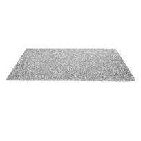 Shiny Nail Art Table Mat Foldable Nail Salon Practice Desk Pad Decoration Manicure ToolSilver