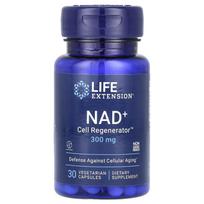 Gyvenimo pratęsimas, NAD+ ląstelių regeneratorius, 300 mg, 30 daržovių kapsulių
