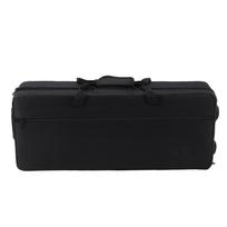 Alto Saxophone Case Hard Shell Sax Carrying Bag Oxford Cloth Portable Water Proof with Adjustable Shoulder Strap black