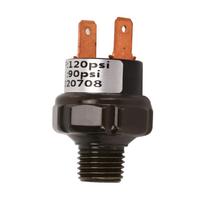 Air Compressor Pressure Control Switch Valve Stainless Steel Car Replacement Part for Train Horns 90-120PSI
