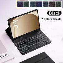 Samsung Galaxy Tab A11 8,7 colio dėklas, Samsung Galaxy Tab A11 8,7  SM-X130 SM-X133 SM-X135 apsauginis klaviatūros dangtelis English