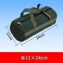 Thick Canvas Tool Storage Bag Portable Heavy Duty Hardware Organizer Holiday Gift for Handyman DIY Lover 1PC 25CM gray