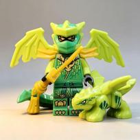 Ninja Building Blocks Figures with Wings, Mini Action Figure Bricks Set, Educational Toy for Boys