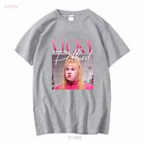 Vicky Pollard Little Britain Vintažiniai marškinėliai ilgomis arba trumpomis rankovėmis vintažiniai Išplauti madingi Šiek tiek minkšti su grafika Unisex 4XL gray