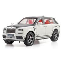 1/24 Rolls Royce SUV Cullinan Masory Alloy Luxy Car Model Diecasts Metal Toy Car Model Simulation Sound and Light Gift balta