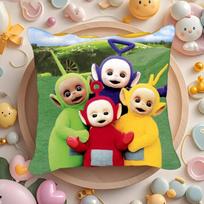 Cartoon T-Teletubby Ornamental  Pillowcases cushion covers living room sofas home decor gifts 16x16Inch