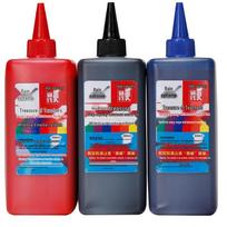 Whiteboard Marker Ink Refill, Easy-to-Erase, 500ML Large Capacity Bottle mėlyna