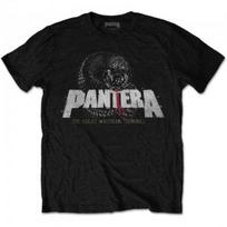Pantera Unisex Adult Snake Cotton Logo T-Shirt XXXXL