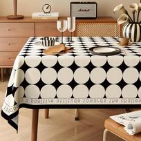 Amerikietiško stiliaus lengvo prabangumo vintažinis staltiesė, atspari vandeniui, aliejui ir karščiui, lengvai valoma, PVC, kavos staliuko dangalas 80x120cm 1pcs black