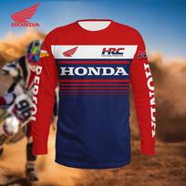 Honda 2026 Vasaros Nauji Visureigių Motociklų Važiavimo Marškinėliai Kvėpuojantys Sportiniai Drabužiai Vyrams ir Moterims Važiavimo Drabužiai RH6 XXXL
