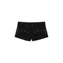 Women's High Waist Stretch Denim Shorts Slim Bodycon Hot Shorts For Summer Streetwear XS juoda