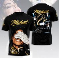 King of Pop Michael Jackson 3D Graphic T Shirt Pop Music Unisex New S-5XL S gray