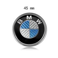 1Pcs 45/74/82mm For BMW E30 E38 E46 E93 E92 E60 E61 E90 X1 X3 X4 X5 Hood Front Bonnet Rear Trunk Auto Badge Emblem Carbon Fiber gray