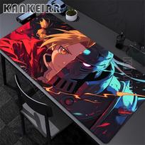 Mouse Pad Fullmetal Alchemist Mousepad Gaming Gamers Large Desk Mat Keyboard Anime Gamer Complete Kawaii Pc Accessories Carpet 30x60cm