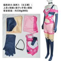 Helluva Boss Beelzebub Cosplay Costume, Queen Bee Hell Demon Role Play Outfit L pink