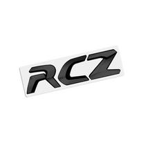 Metalinis automobilio grotelių ženklelis Galinė lipdukas Peugeot RCZ ženkliuko modifikacijai Automobilio priekinės apdailos bagažinės lipdukai Aksesuarai black