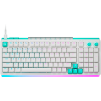 LOGITECH G512 X 98 Wired Gaming Keyboard - WHITE - US INT'L - USB - EMEA28i - 935 - TACTILE|920-014003