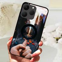 For Realme 15T 5G Phone Cases Back Cover Fundas Tempered Glass Shockproof Case For Realme15T RMX5111 Shell Coque Capa Bumper Realme 15T black