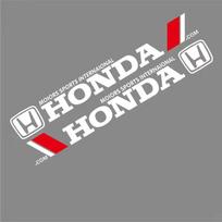 Automobilio stiliaus šoninis kėbulo ženklelis Emblema Lipdukas Automobilio durų šoninės juostelės Lipdukai Honda Civic Accord CRV Hrv FIT Automobilio išorė OW6 rlgc6 juoda