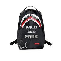 Crossborder Shark Cartoon Pvc Backpack With Waterproof Design For Students And Travelers