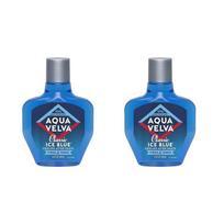 Aqua Velva Aftershave Classic Ice Blue 3.5 oz 2-Pack 104ml blue