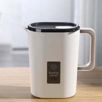 2.4L Large-capacity Plastic Cold Water Kettle Juice Teapot Heat-resistant Water Cup Anti-fall with Scale Kettle Milk Jug Water Dispenser Pitcher Jug 2.4L balta