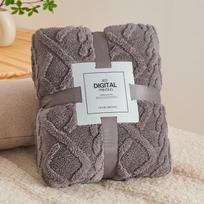 Tafu Velvet Sustorintas Žakardinis Koralinio Vilnos Antklodė Flanelinė Antklodė Užtiesalas Antklodė Dovana Oro Kondicionavimo Antklodė 45 * 65Cm