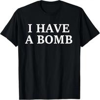 Turiu bombą T-shirt M black
