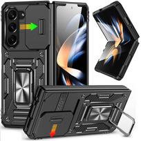 Armor Shockproof Case For Samsung Galaxy Z Fold 7 Cover With Ring Magnetic Holder Coque Fundas Samsung Z Fold 6 case Fold6 5G Galaxy Z Fold 7 juoda