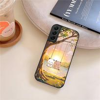 BUBU DUDU Cartoon Phone Case Glass For Samsung Galaxy S26 S25 S21 S22 S24 S23 S20 Ultra Fe Plus A16 A24 A55 A53 Coque Galaxy S26