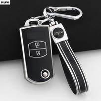 2 3 Mygtukų TPU Automobilio Nuotolinio Valdymo Sulankstomo Rakto Dangtelis Dėklas Apvalkalas Pakabukas Rakto Grandinėlės Apsauga Mazda 2 3 5 6 Cx7 Cx9 Rx8 Mx5 Mpv Demio white
